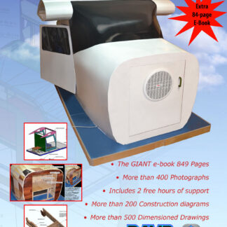 Life size Flight Simulator Cockpit e-book kit