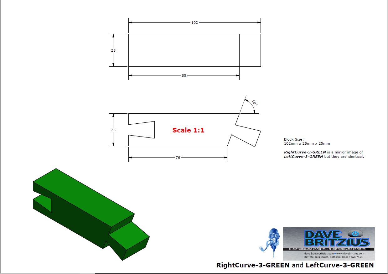 Detailed Construction Plans for a Flight Simulator Cockpit Shell - Image 9