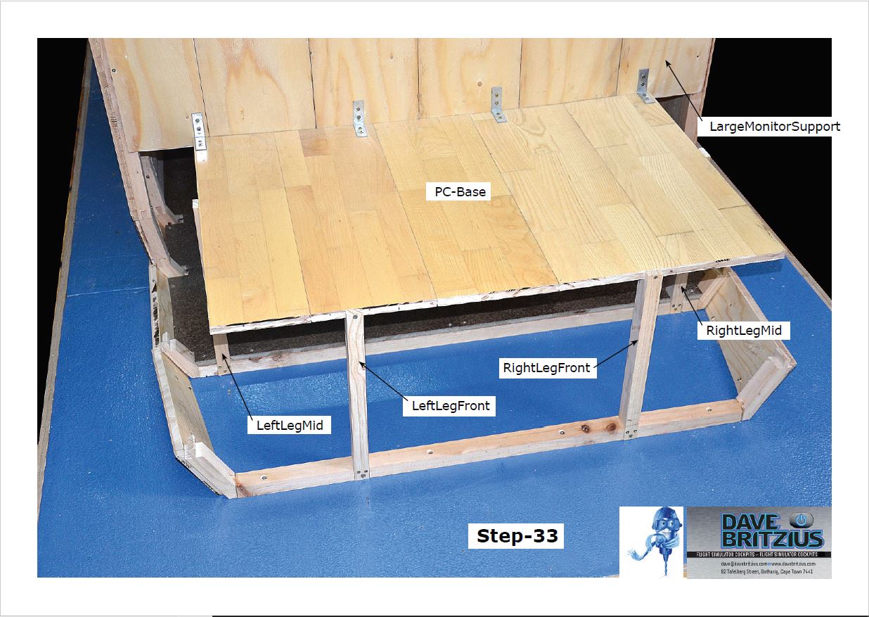 Detailed Construction Plans for a Flight Simulator Cockpit Shell - Image 10